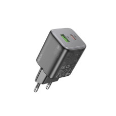 Мережевий зарядний пристрій HOCO N41 Almighty PD20W+QC3.0 Black