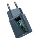 Адаптер мережевий Baseus Super Si Quick Charger 1C 20W EU Blue