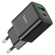 Мережевий зарядний пристрій HOCO N28 Founder PD20W+QC3.0 Black