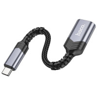 Перехідник Hoco UA24 USB А to Type-C USB3.0 (6942007608848)