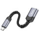 Перехідник Hoco UA24 USB А to Type-C USB3.0 (6942007608848)
