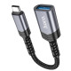 Перехідник Hoco UA24 USB А to Type-C USB3.0 (6942007608848)