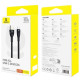 Кабель Baseus Flash 2 Charging Cable USB to USB-C 100W 2m Cluster Black