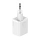 Адаптер мережевий Baseus Super Si Quick Charger 1C 20W EU White