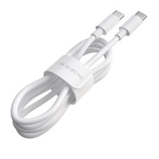 Кабель BOROFONE BX44 Type-C - Type-C 1 метр 100W white