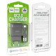 Адаптер мережевий HOCO C72Q Glorious single port QC3.0 charger set(Type-C) 18W Black