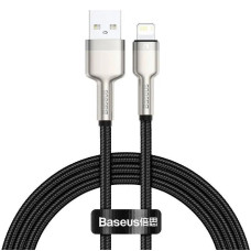 Кабель Baseus Cafule Series Metal Data Cable USB to IP 2.4A 1m Black