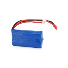 Акумулятор Li-ion 18650*2/22000 7.4V Voltronic 5 контактів Blue