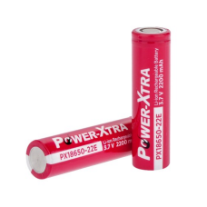 Акумулятор Li-ion Power-Xtra 18650 2200 mAh (2372mAh) 3.7V Red