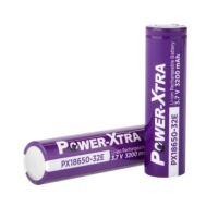 Акумулятор Li-ion Power-Xtra 18650 3200mAh (3172mAh) 3.7V Violet