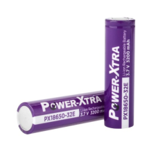 Акумулятор Li-ion Power-Xtra 18650 3200mAh (3172mAh) 3.7V Violet