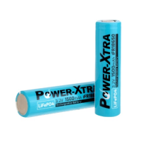 Акумулятор LiFePO4 Power-Xtra IFR18650 1500mAh 3.2V Blue