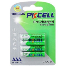 Акумулятори PKCELL AAA 1.2V 1000mAh NiMH 4 шт.
