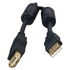 Кабель подовжувач USB 2.0 Female to Male 1.8 метра чорний