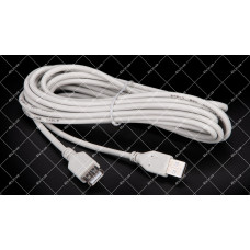 Кабель подовжувач USB 2.0 Female to Male 5 метрів сірий