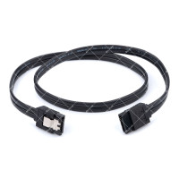 Кабель передачі даних SATA-SATA (CC-SATA-DATA) 0.5 метра з клямками