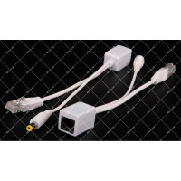 SET SEVEN P-731 white пара Пасивний PoE адаптер
