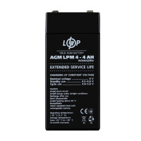 LogicPower LPM 4V - 4 Ah Акумулятор AGM