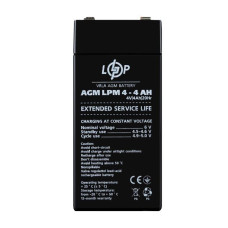LogicPower LPM 4V - 4 Ah Акумулятор AGM