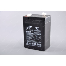 Батарея акумуляторна Ritar AGM RT645 6V 4.5 Ah
