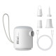 Baseus PocketGo Portable Air Pump Stellar White Портативний насос для матраців