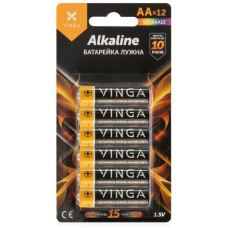 Батарейки AA LR6 Alkaline 12 шт Vinga (VJABAA12)
