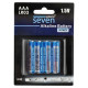 Батарейки SEVEN LR03 AAA 1.5V 4 шт