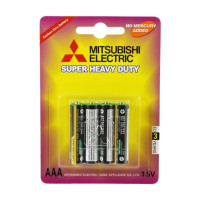 Батарейка Mitsubishi Super Heavy Duty 1.5V AAA/R03 4 шт