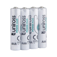 Батарейки UNIROSS Super Heavy Duty AAA R03 1.5V (4шт)