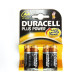 Батарейка Duracell LR06/MN1500 AA 4 шт блістер