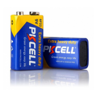 Батарейка PKCELL EXTRA HEAVY DUTY 9V/6LR61 1шт
