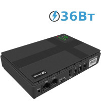 VIA Energy Mini UPS 3.0 24В 1А 36W 12000mAh ДБЖ для роутерів/комутаторів