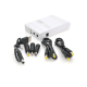 Power Bank WGP Mini UPS 5V/12V/12V-1A (WGP5V-12V-12V) 10400 mAh білий