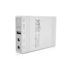 WGP Mini UPS 5V/12V/12V-1A (WGP5V-12V-12V) 10400 mAh білий ДБЖ для роутерів/комутаторів