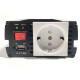 Інвертор c 12V в 220V Mervesan MRW-I-150-12 150W