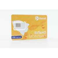 Пакет стартовий Lifecell Універсальний MultiSim без тарифа, шт