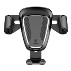 Тримач для телефону Baseus Glaze Gravity Car Mount Black автомобільний
