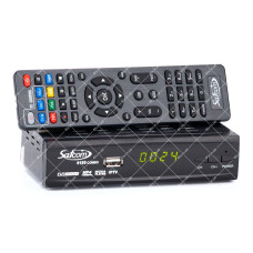 Satcom 4180 Combo HD DVB-S2/T2 + пульт, що навчається.