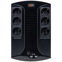 ДБЖ UPS LogiсPower LP 850VA-6PS (595Вт)
