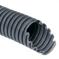 Kopos 320N 50м Гофтруба d16 з протяжкою сіра
