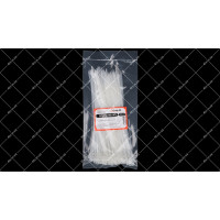 Стяжки нейлонові (хомути) 2.5x160 W 100 шт