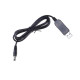 Кабель USB з перетворювачем напруги з 5V на 9V