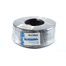 FinMark RG-58-V70 RG58 (чорний, 100 метрів) 50 Ом Кабель коаксіальний