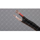 Кабель коаксіальний FinMark F5967BVcu-2x0.75 100 метрів 75 Ом чорний