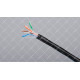 Кабель вита пара UTP FinMark CAT5e 4P 24AWG PE B CU 305m Pull Box зовнішня