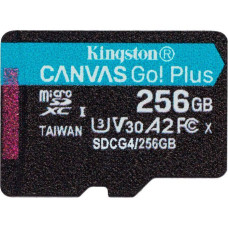Карта пам’яті microSDXC Kingston Canvas Go! Plus 256GB  Class 10
