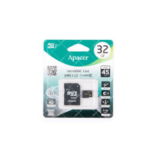 Apacer 32Gb class 10 + adapter SD AP32GMCSH10U1-R microSDHC Карта пам'яті