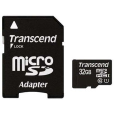 Transcend 32Gb class 10 UHS-I + adapter SD TS32GUSDU1 microSDHC Карта пам'яті