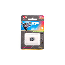 Silicon Power 8Gb class 10 UHS-I SP008GBSTHBU1V10 microSDHC Карта пам'яті