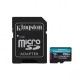 Kingston 256Gb class 10 A2 V30 UHS-1 U3 + adapter SD SDCG3/256GB microSDXC Карта пам'яті